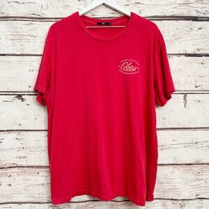 OBEY Worldwide Propaganda Mens Red T Shirt Size M